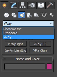 Luces V-Ray